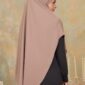 Khimar Arabic - Chocolate (4)