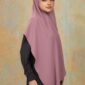 Khimar Arabic - Dusty Purple (2)