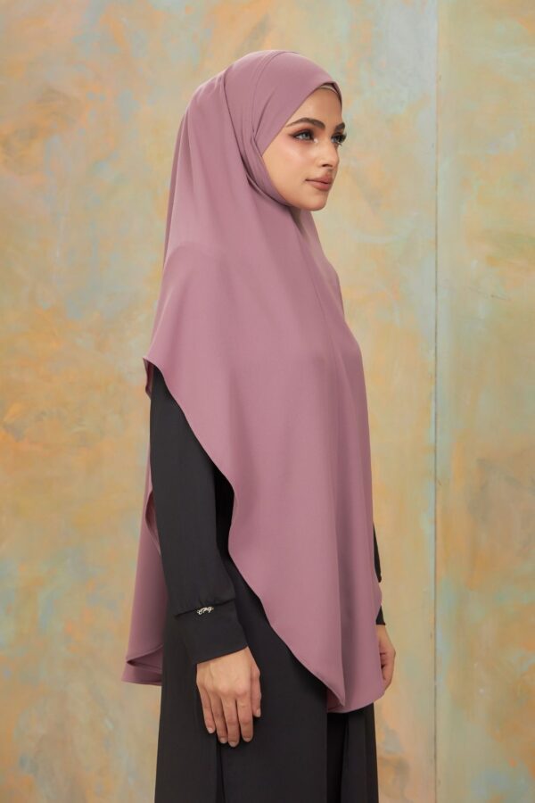 Khimar Arabic - Dusty Purple (3) Khimar Arabic - Dusty Purple (3)