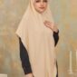 Khimar Arabic - Khaki (2)