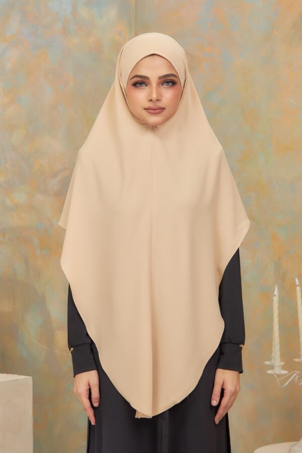 Khimar Arabic - Khaki