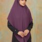 Khimar Arabic - Purple (2)