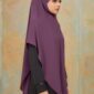 Khimar Arabic - Purple (3)