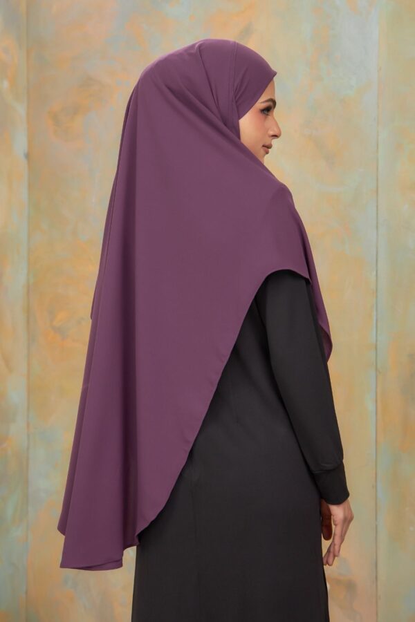 Khimar Arabic - Purple (4)