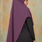 Khimar Arabic - Purple (4)