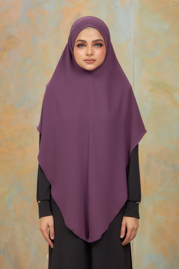 Khimar Arabic - Purple