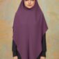 Khimar Arabic - Purple