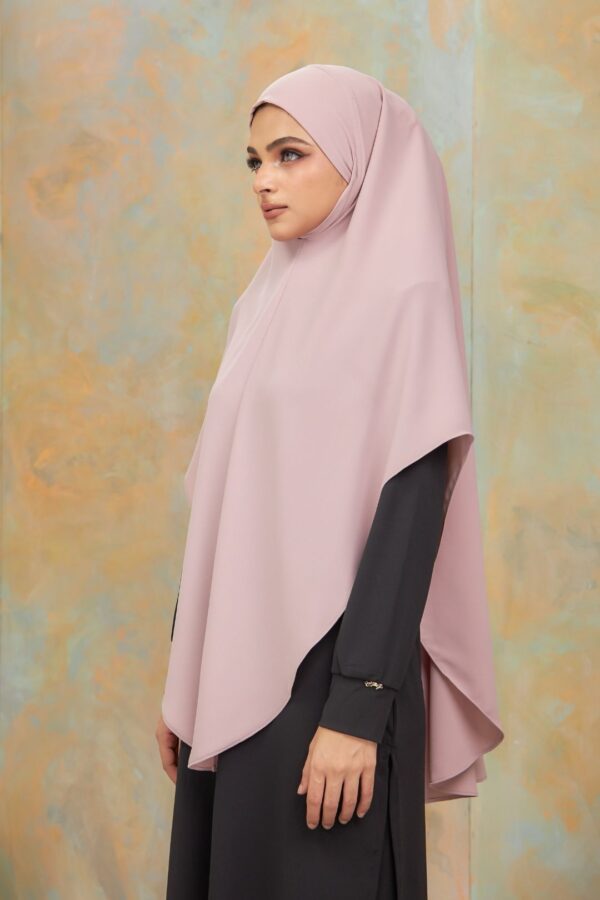 Khimar Arabic - Soft Pink (3)