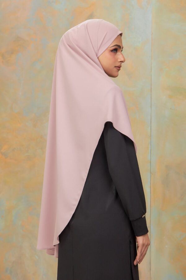 Khimar Arabic - Soft Pink (4)