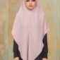 Khimar Arabic - Soft Pink