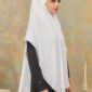 Khimar Arabic - White (3)
